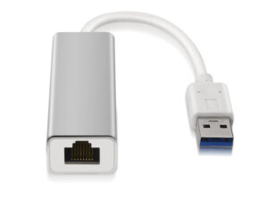 Adaptador AISENS RJ45 a USB 3.0 15cm Plata