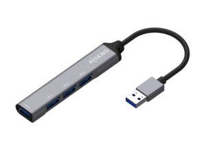 Hub AISENS USB-A 3.0 a 4xUSB-A 3.0 Gris