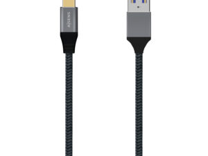Cable AISENS USB-C/M a USB-A/M 0.5m Gris