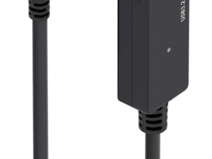 Cable AISENS USB-C/M a USB-C/H 5m Negro