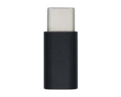 Adaptador AISENS USB-C/M a mUSB-B/H Negro