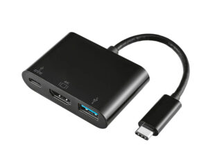 Cable AISENS USB-C/M a HDMI/USB-A/C/H 15cm