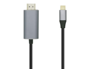Cable AISENS USB-C/M a HDMI/M 1.8m Negro