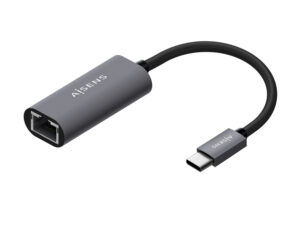 Adaptador AISENS USB-C/M a RJ45/H 15cm Gris