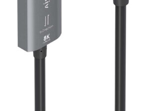 Conversor AISENS USB-C/M a DP/M 1.8m Negro