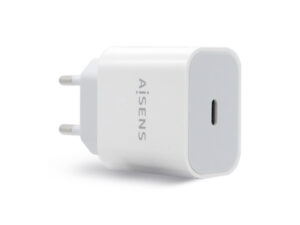 Cargador de Pared AISENS 20W 1xUSB-C Blanco