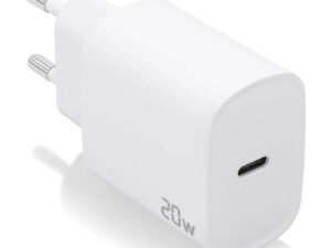 Cargador de Pared AISENS 1xUSB-C 20W Blanco