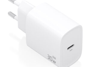 Cargador de Pared AISENS 30W 1xUSB-C Blanco