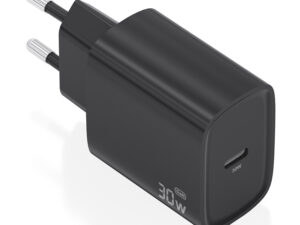 Cargador de Pared AISENS 30W 1xUSB-C Negro