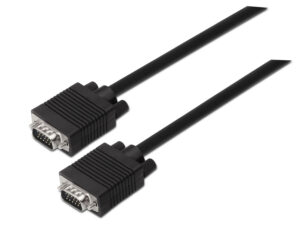 Cable AISENS SVGA HDB15 M-M Negro 5m