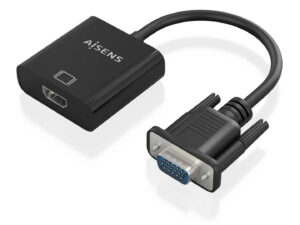 Conversor AISENS VGA/M a HDMI/3.5mm/mUSB/H
