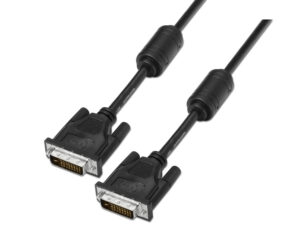 Cable AISENS DVI-D/M a DVI-D/M 1.8m Negro