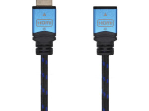 Cable AISENS HDMI A/M a HDMI A/H 1m Negro