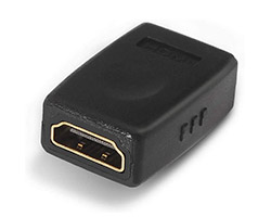 Adaptador AISENS HDMI A/H a HDMI A/H Negro