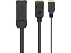 Adaptador AISENS HDMI/M a USB-A/M+DP/M 1.8m