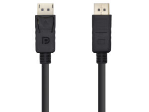 Cable AISENS DP/M a DP/M 10m Negro