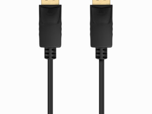 Cable AISENS DP 1.2/M a DP 1.2/M 1m Negro