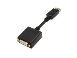 Cable AISENS DP/M a DVI/H 15cm Negro
