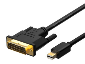 Cable AISENS Mini DP/M a DVI/M 2m Negro