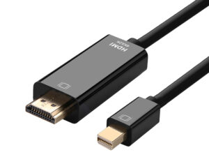 Cable AISENS Mini DP/M a HDMI/M 3m Negro