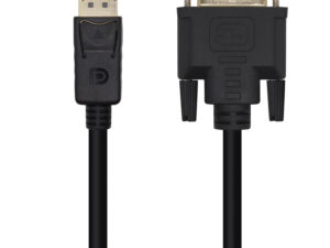 Cable AISENS DP/M a DVI/M 3m Negro