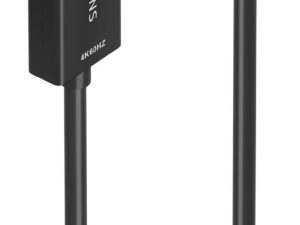 Cable AISENS Mini DP/M a HDMI/M 1m Negro