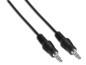 Cable AISENS Audio 2x3.5mm/M 1.5m Negro