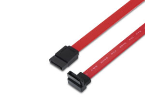 Cable AISENS SATA3 (7-pin) 0.5m Negro/Rojo