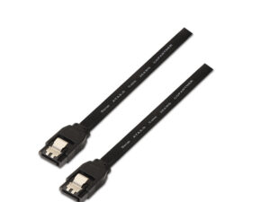 Cable AISENS SATA3 (7-pin) 0.5m Negro