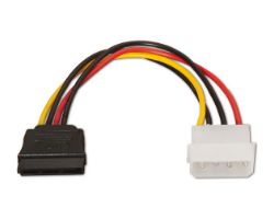 Cable AISENS Molex/M a SATA/H 16cm