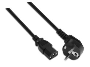 Cable CPU AISENS CEE7/M a C13/H 5m Negro