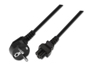 Cable AISENS CEE7/M a C5/H 1.5m Negro