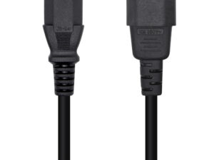 Cable CPU AISENS C13/H a C14/M 10m Negro