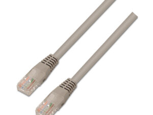Cable AISENS RJ45 Cat.5e U/UTP 5m Gris