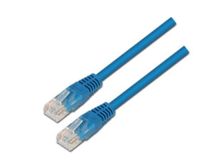 Cable AISENS RJ45 Cat.5e UTP AWG24 1m Azul
