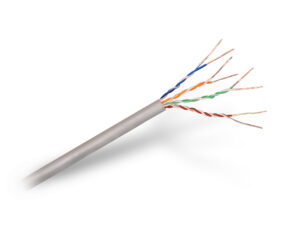 Bobina AISENS Cat.5e UTP AWG24 100m Gris