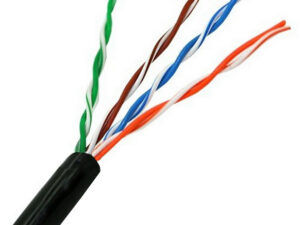 Cable AISENS RJ45 Cat.5e UTP 100m Negro