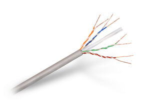 Cable AISENS RJ45 Cat.6 UTP AWG24 100m Gris