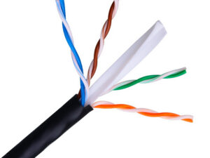 Bobina AISENS Cat.6 UTP AWG24 100m Negro