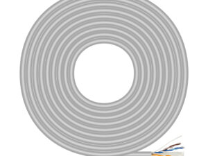 Cable AISENS RJ45 Cat.6 CCA UTP 100m Gris
