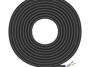 Cable AISENS RJ45 Cat.6 FTP Ext 100m Negro