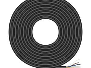 Cable AISENS RJ45 Cat.6 UTP Ext 100m Negro