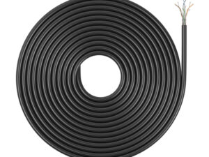 Cable AISENS RJ45 Cat6 UTP AWG23 305m Negro