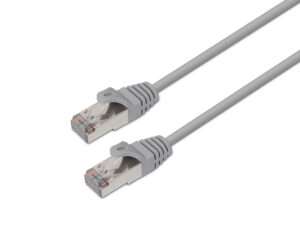 Cable AISENS RJ45 Cat.6 FTP AWG24 10m Gris