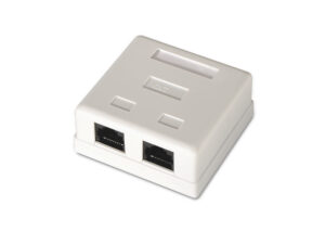 Roseta AISENS RJ45 Cat6 UTP 2 Tomas Blanca