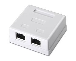 Roseta AISENS RJ45 Cat6 FTP 2 Tomas Blanca