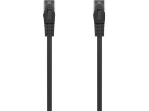 Cable AISENS RJ45 Cat.6a UTP 25cm Negro