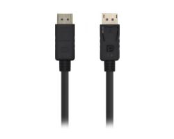 Cable AISENS DP/M a DP/M 3m Negro