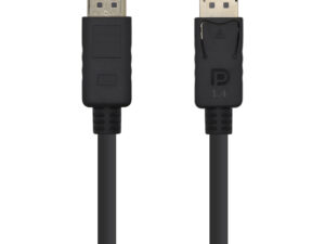 Cable AISENS DP/M a DP/M 3m Negro