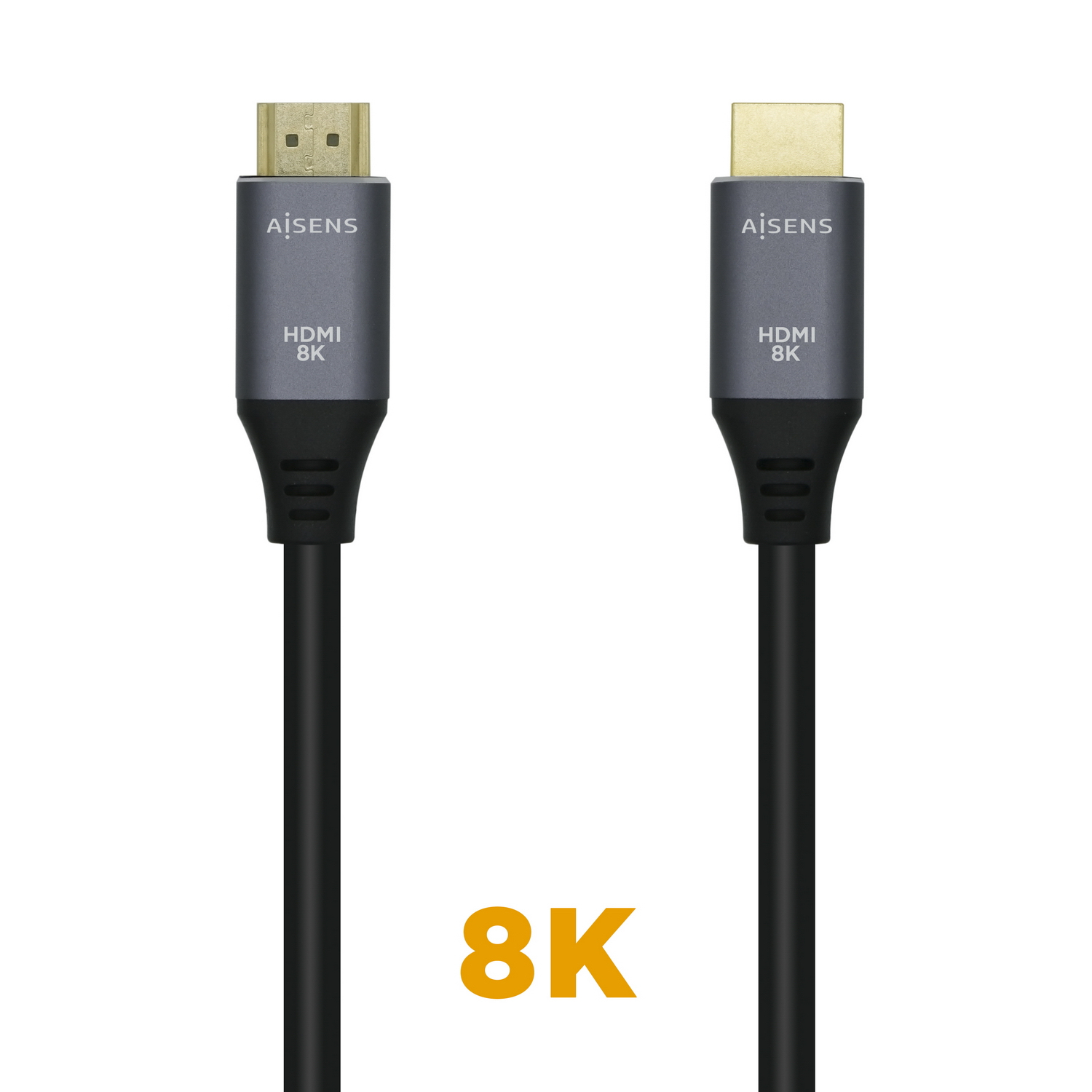 Cable AISENS HDMI/M a HDMI/M 1m Gris/Negro Cable AISENS HDMI/M a HDMI/M 1m Gris/Negro